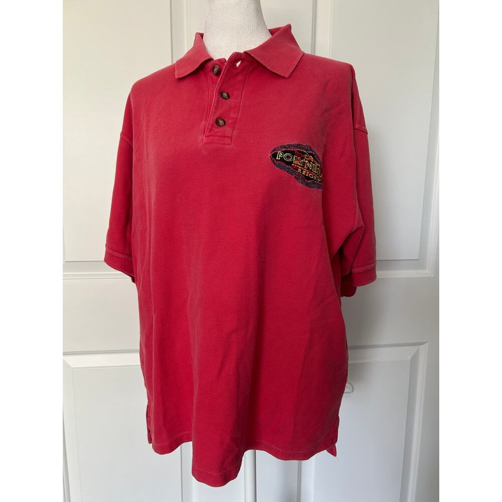 Vintage Disney Polynesian Resort Polo Single Stitch Size M